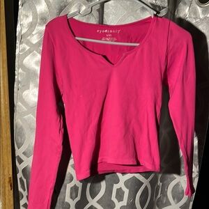 Eye Candy Women's Pink Long Sleeve Top